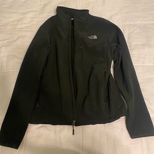 Black Softshell Northface Jacket